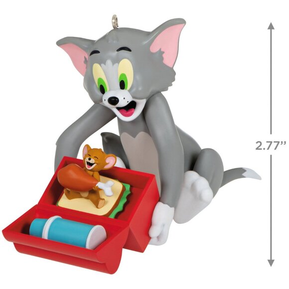 New! Tom & Jerry What's for Lunch? Hallmark Keepsake Christmas Ornament 2023 - Picture 3 of 5